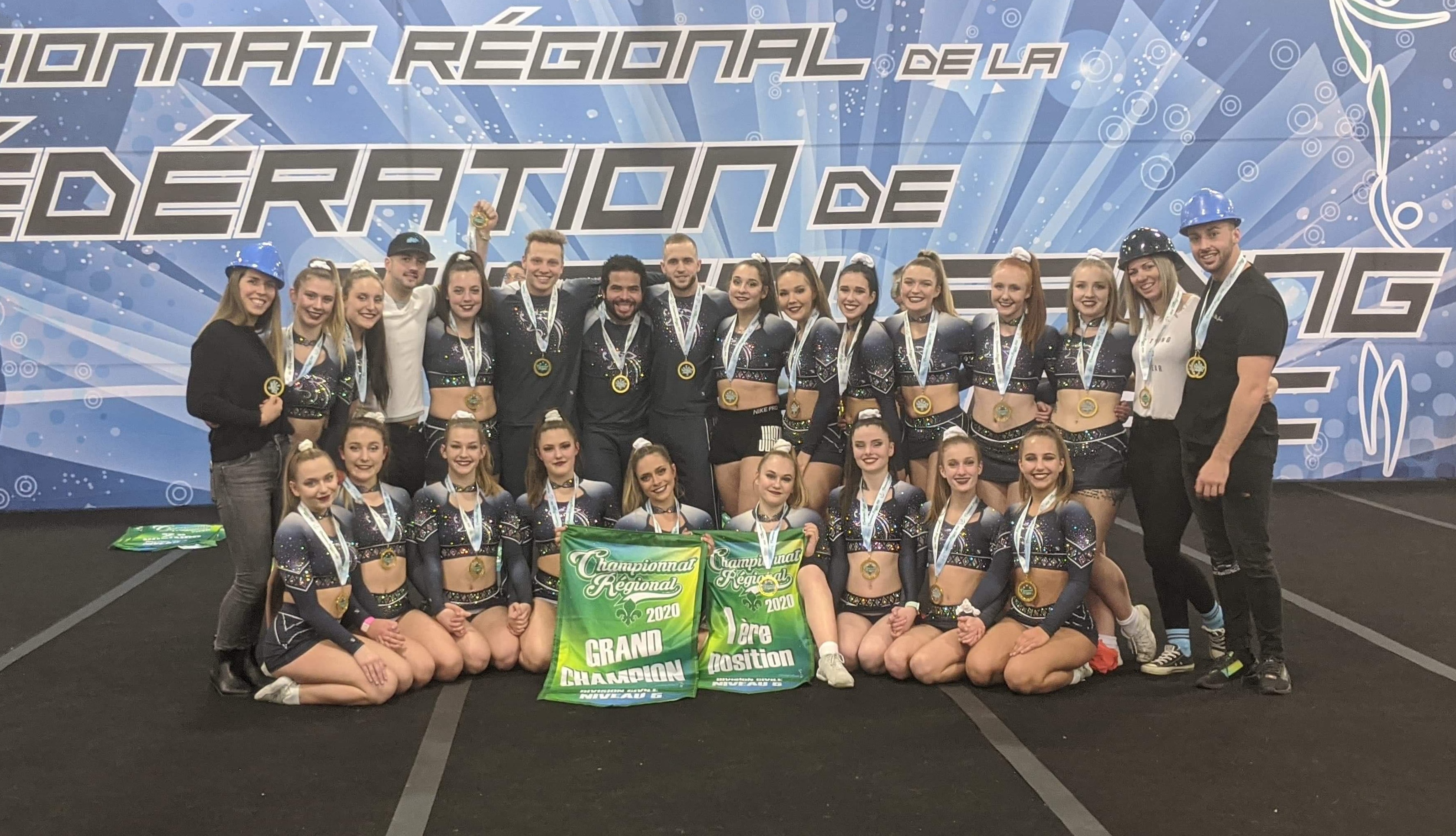 Candiac cheerleaders carry out regionally