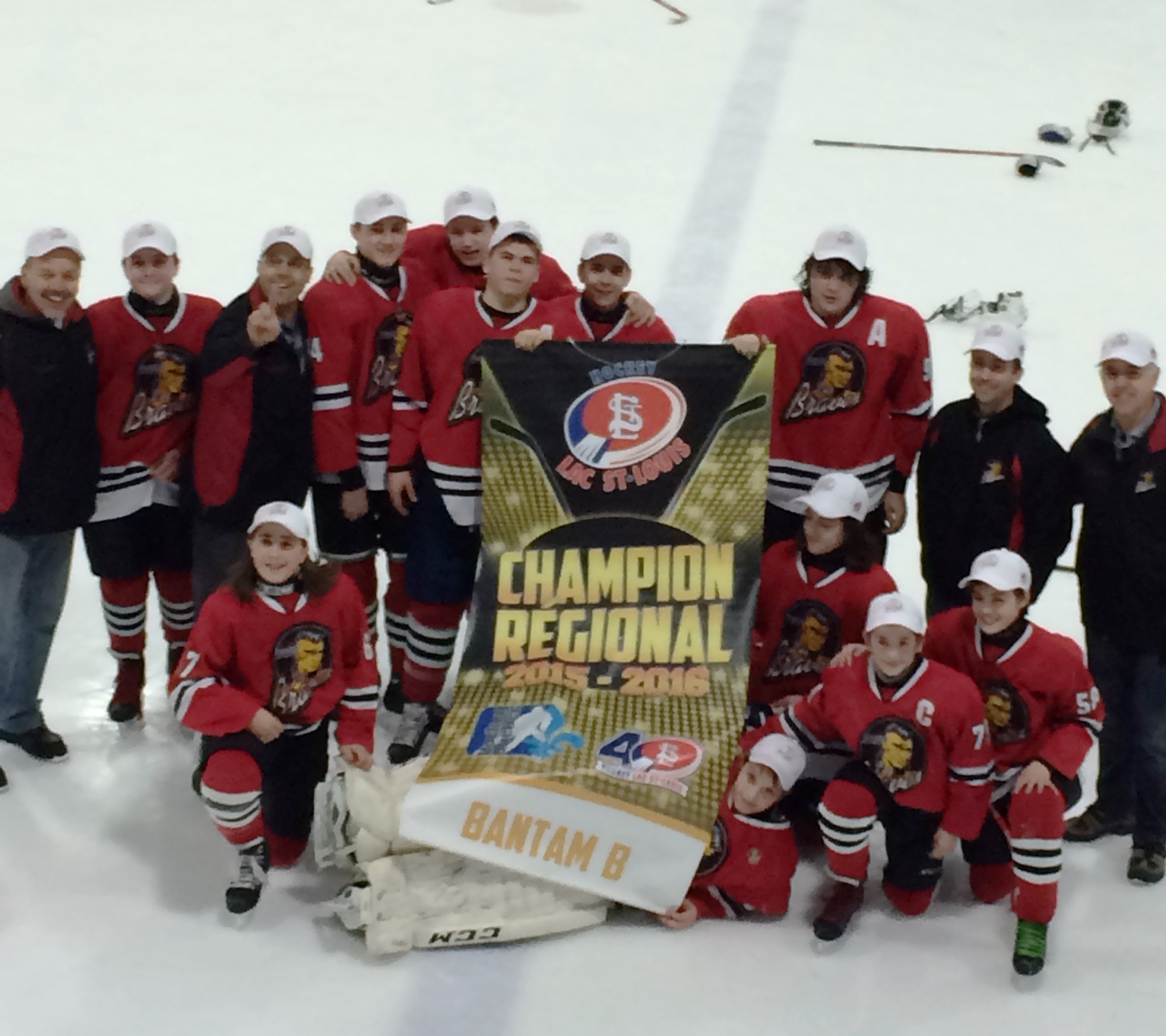 Le Journal Saint-François | Les Braves Bantam B Couronnés Champions ...