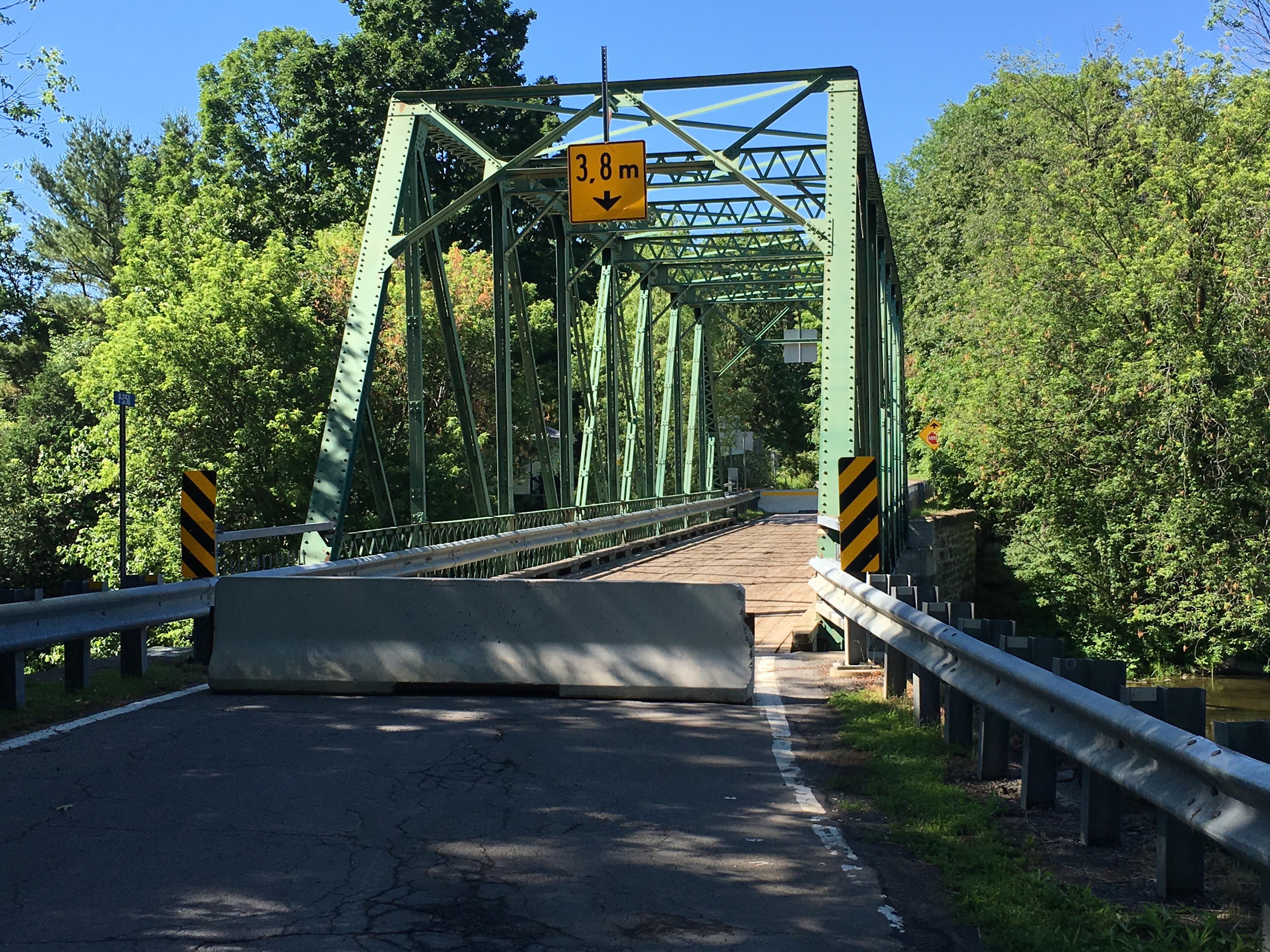 Le Journal Saint Fran ois Dewittville Bridge Closed Indefinitely