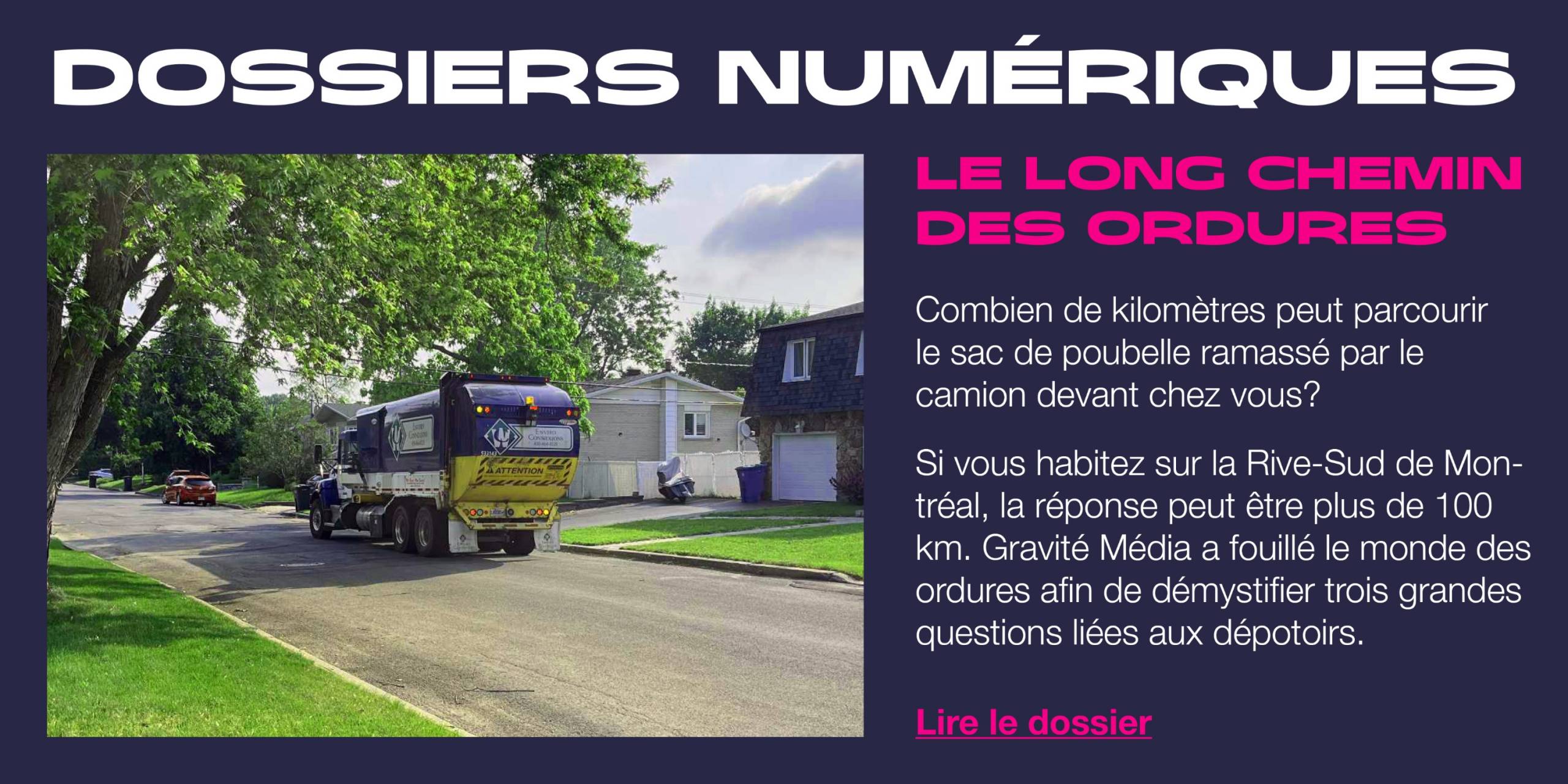 Dossier numérique page d'acceuil