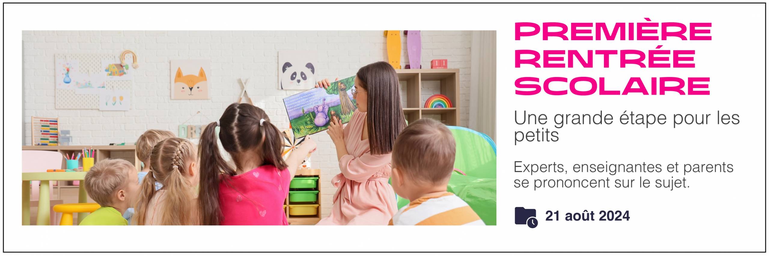 Première rentrée scolaire