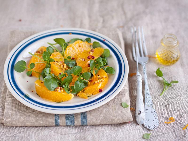 Le Courrier Du Sud Salade De Cresson L Orange