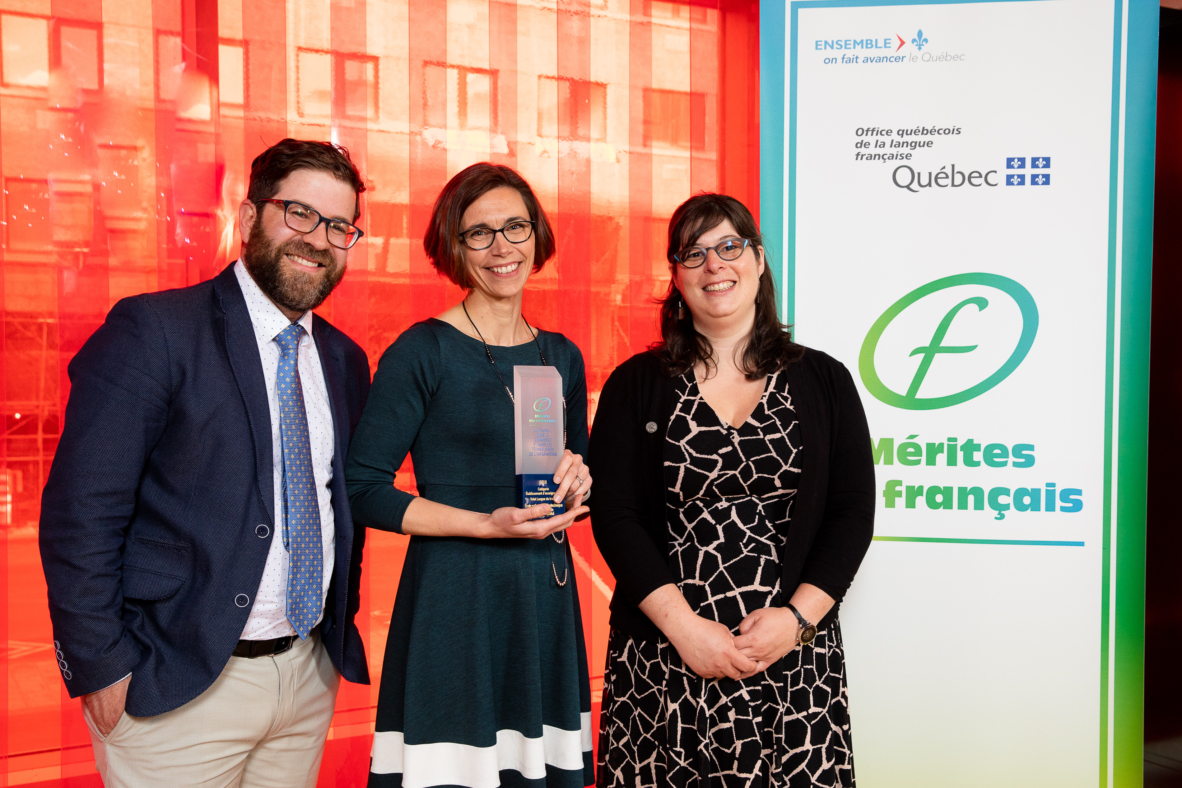 Le Courrier du Sud | L'Office québécois de la langue français récompense  l'École nationale d'aérotechnique
